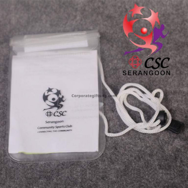 SERANGOON CSC  WATERPROOF BAG WITH LANYARD, Promotional Gifts, Promotional Gift, Singapore