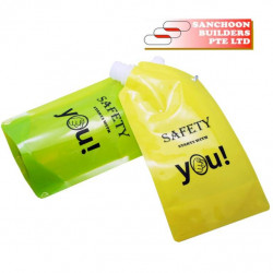 SANCHOON BUILDERS PTE LTD DIAGONAL WATER BOTTLE, Promotional Gifts, Promotional Gift, Singapore