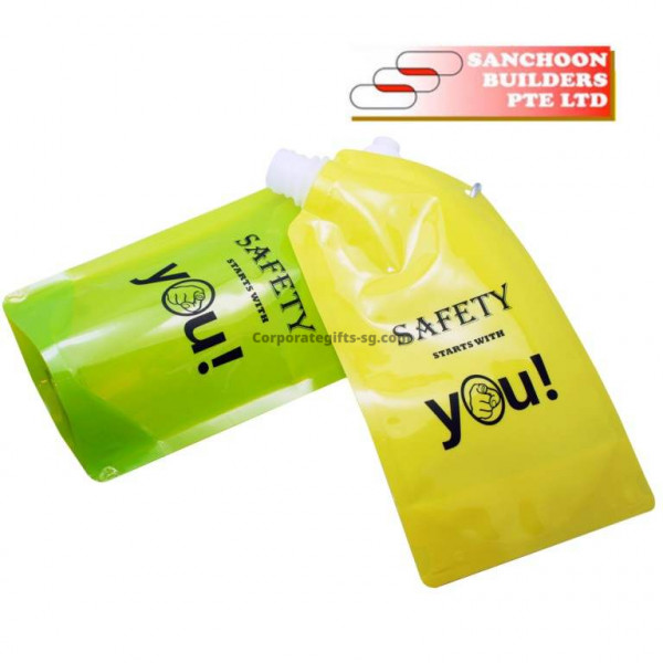 SANCHOON BUILDERS PTE LTD DIAGONAL WATER BOTTLE, Promotional Gifts, Promotional Gift, Singapore