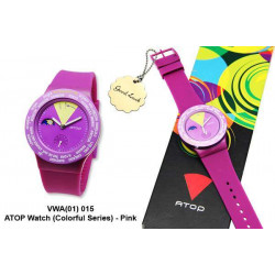 VWA-01 ATOP Watch (Colorful Series) - Pink, Promotional Gifts, Promotional Gift, Singapore