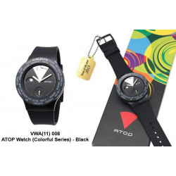 VWA-11 ATOP Watch (Colorful Series) - Black, Promotional Gifts, Promotional Gift, Singapore