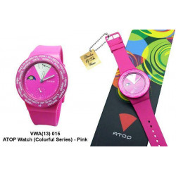 VWA-13 ATOP Watch (Colorful Series) - Pink, Promotional Gifts, Promotional Gift, Singapore