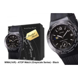 WWA-1AR ATOP Watch (Greyscale Series) - Black, Promotional Gifts, Promotional Gift, Singapore