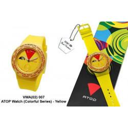 VWA-02 ATOP Watch (Colorful Series) - Yellow, Promotional Gifts, Promotional Gift, Singapore