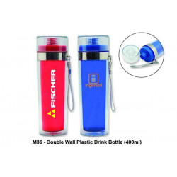 M36 Double Wall Plastic Drink Bottle, Promotional Gifts, Promotional Gift, Singapore