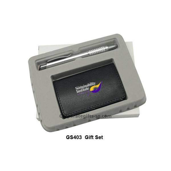 GS403 Gift Set Name Card Holder & Pen, Promotional Gifts, Promotional Gift, Singapore