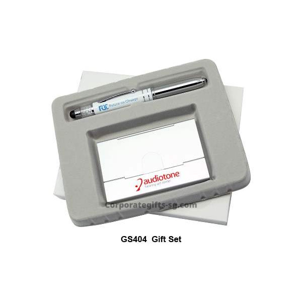 GS404 Gift Set Name Card Holder & Pen, Promotional Gifts, Promotional Gift, Singapore