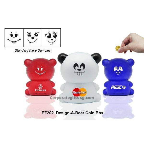 EZ202 Design-A-Bear Coin Box, Promotional Gifts, Promotional Gift, Singapore