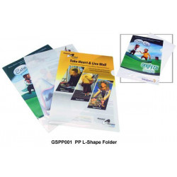 GSPP001  PP L-Shape Folder, Promotional Gifts, Promotional Gift, Singapore