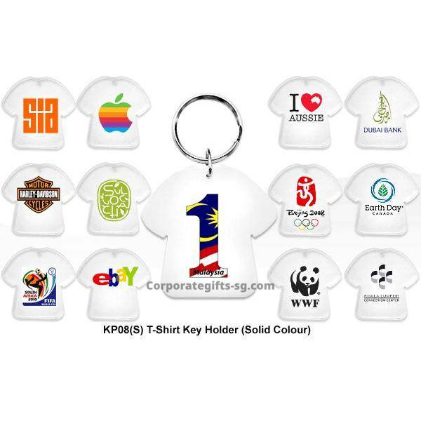 KP08 T Shirt Key Holder - Plastic, Promotional Gifts, Promotional Gift, Singapore