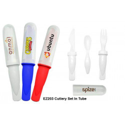 EZ203 Cutlery Set In Tube, Promotional Gifts, Promotional Gift, Singapore