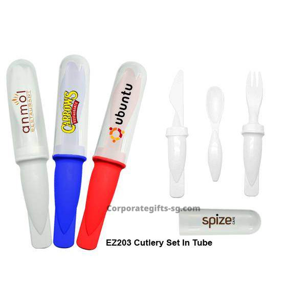 EZ203 Cutlery Set In Tube, Promotional Gifts, Promotional Gift, Singapore