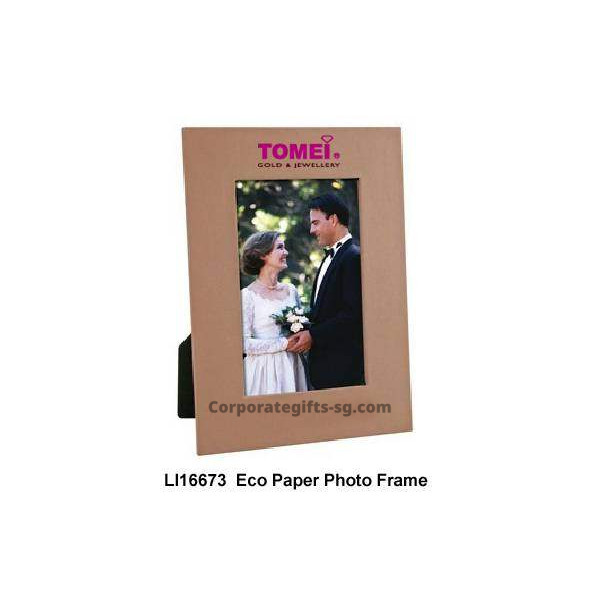 LI16673 Eco Paper Photo Frame, Promotional Gifts, Promotional Gift, Singapore