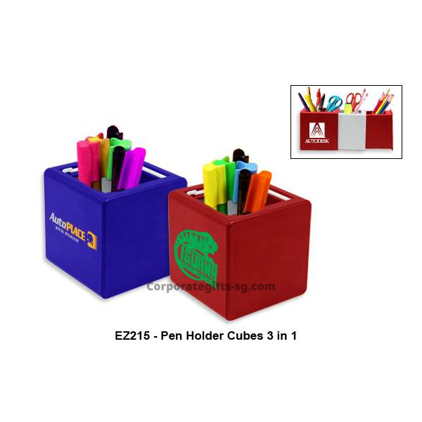 EZ215 Pen Holder Cubes 3 in 1, Promotional Gifts, Promotional Gift, Singapore