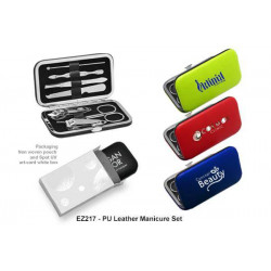 EZ217 PU Leather Manicure Set, Promotional Gifts, Promotional Gift, Singapore