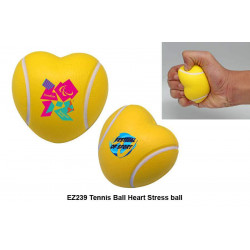 EZ239 Tennis Ball Heart Stress Ball, Promotional Gifts, Promotional Gift, Singapore