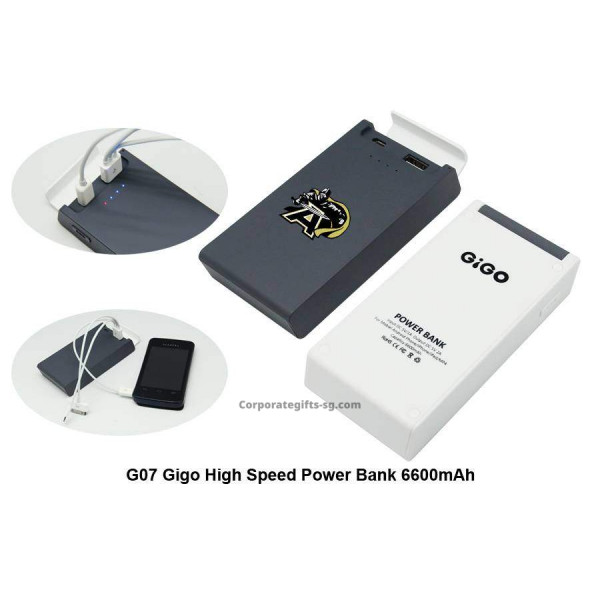 G07 Gigo Fast Charging Power Bank, Promotional Gifts, Promotional Gift, Singapore