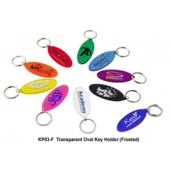 KP03-F Transparent Oval Key Holder, Promotional Gifts, Promotional Gift, Singapore