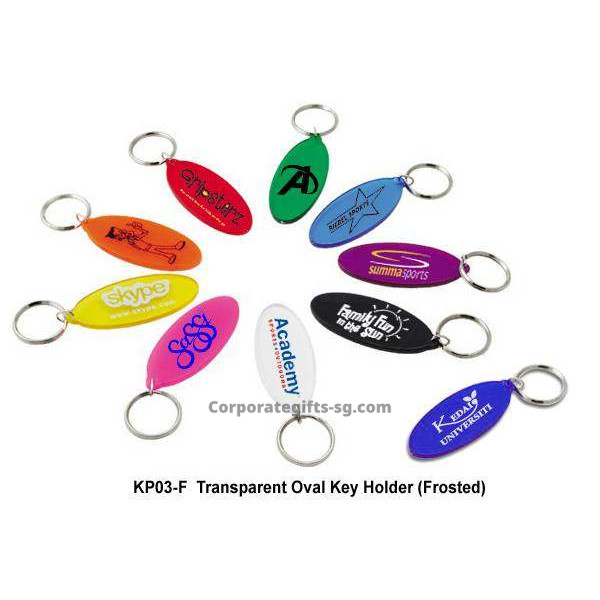 KP03-F Transparent Oval Key Holder, Promotional Gifts, Promotional Gift, Singapore