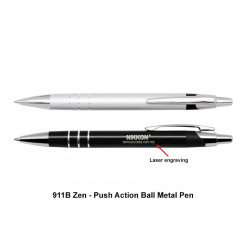 911B Zen - Push Action Ball Metal Pen, Promotional Gifts, Promotional Gift, Singapore