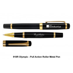 918R Olympic - Pull Action Roller Metal Pen, Promotional Gifts, Promotional Gift, Singapore