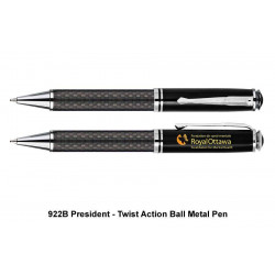 922B President - Twist Action Ball Metal Pen, Promotional Gifts, Promotional Gift, Singapore