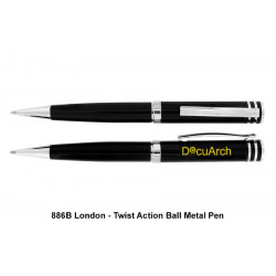 886B London - Twist Action Ball Metal Pen, Promotional Gifts, Promotional Gift, Singapore