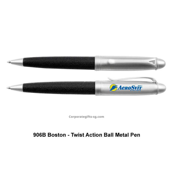 906B Boston - Twist Action Ball Metal Pen, Promotional Gifts, Promotional Gift, Singapore