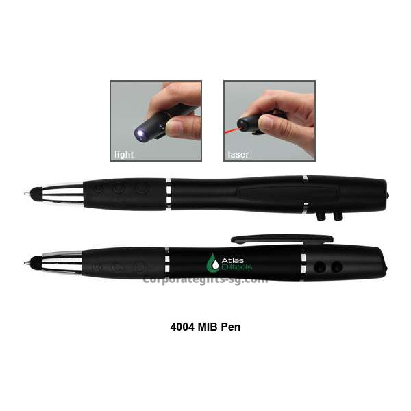 4004 MIB Pen - Multi Function, Touch Screen Stylus, LED and Laser Pointer Pen, Promotional Gifts, Promotional Gift, Singapore