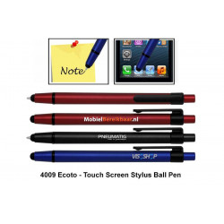 4009 Ecoto - Touch Screen Stylus Ball Pen - Push Action, Promotional Gifts, Promotional Gift, Singapore