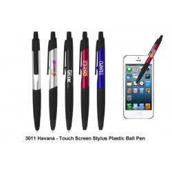 3011 Havana - Touch Screen Stylus Ball Pen - Push Action, Promotional Gifts, Promotional Gift, Singapore