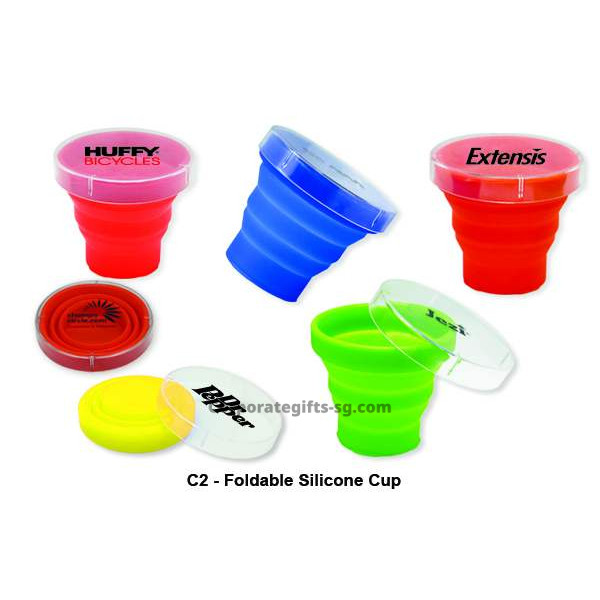 C2 Foldable Silicone Cup, Promotional Gifts, Promotional Gift, Singapore