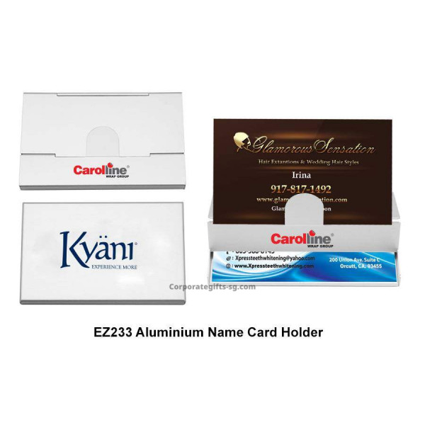 EZ233 Aluminium Name Card Holder, Promotional Gifts, Promotional Gift, Singapore