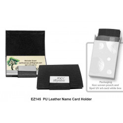 EZ145 PU Leather Name Card Holder, Promotional Gifts, Promotional Gift, Singapore