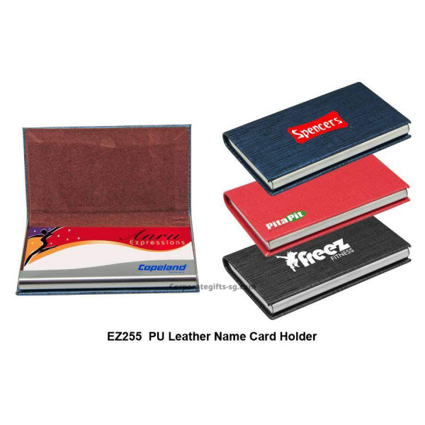 EZ255 Smallest PU Leather Name Card Holder, Promotional Gifts, Promotional Gift, Singapore