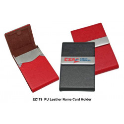 EZ179 PU Leather Name Card Holder, Promotional Gifts, Promotional Gift, Singapore