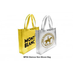 MP06 Glamour Non Woven Bag - Metallic, Promotional Gifts, Promotional Gift, Singapore