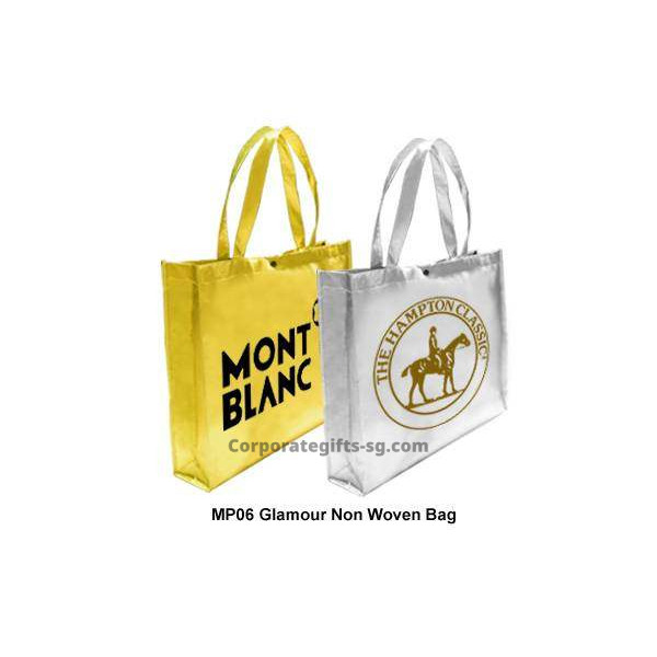 MP06 Glamour Non Woven Bag - Metallic, Promotional Gifts, Promotional Gift, Singapore