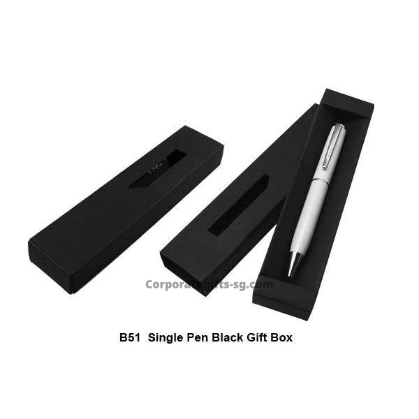 B51 Single Pen Black Gift Box, Promotional Gifts, Promotional Gift, Singapore