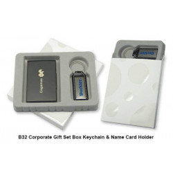 B32 Corporate Gift Set Box - Keychain & Card Holder, Promotional Gifts, Promotional Gift, Singapore