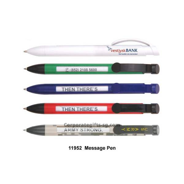 11952 Message Pen, Promotional Gifts, Promotional Gift, Singapore