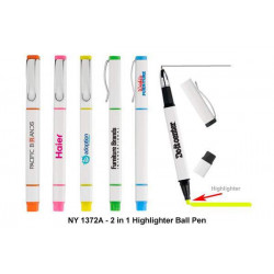 NY1372A 2 in 1 Highlighter Ball Pen, Promotional Gifts, Promotional Gift, Singapore