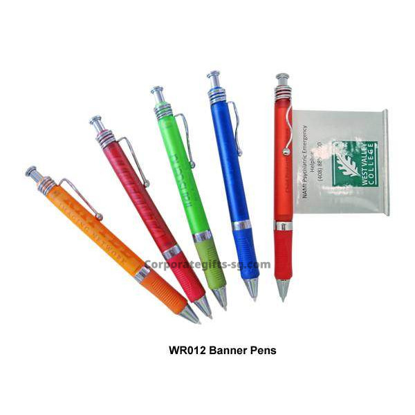 WR012 Banner Pen, Promotional Gifts, Promotional Gift, Singapore