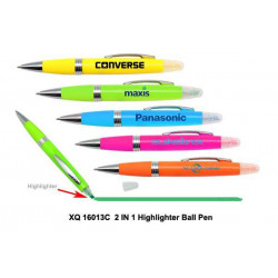 XQ16013C  2 In 1 Highlighter Ball Pen, Promotional Gifts, Promotional Gift, Singapore