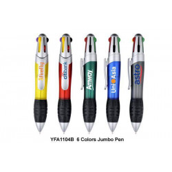 YFA1104B 6 Colors Jumbo Pen, Promotional Gifts, Promotional Gift, Singapore