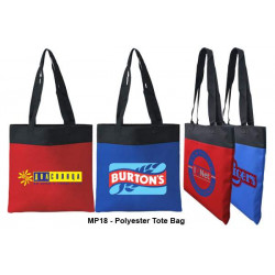 MP18 Polyester Tote Bag, Promotional Gifts, Promotional Gift, Singapore