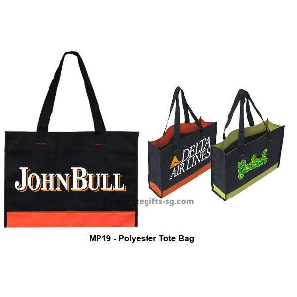 MP19 Polyester Tote Bag, Promotional Gifts, Promotional Gift, Singapore