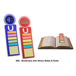 S95 Bookmark with Sticky Note Pad & Ruler, Promotional Gifts, Promotional Gift, Singapore