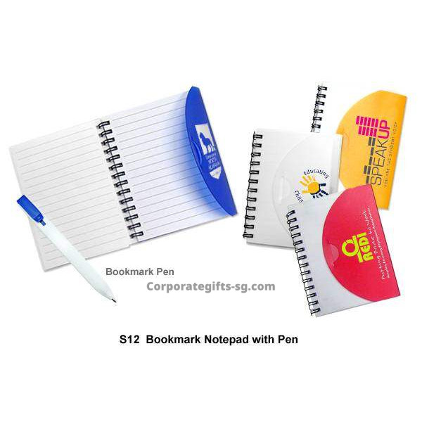 S12 Bookmark Notepad w/Pen, Promotional Gifts, Promotional Gift, Singapore