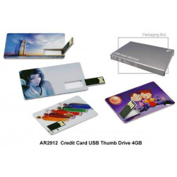 AR2912 Credit Card USB Thumb Drive 4GB, Promotional Gifts, Promotional Gift, Singapore